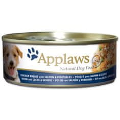 Applaws Konzerva Dog Chicken, Salmon & Rice - 156 g