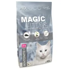 Magic Cat Mačkolit MAGIC LITTER Bentonite Ultra White with Carbon - 10 l