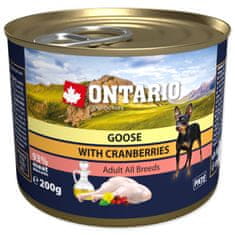 Ontario Konzerva husacia s brusnicami - 200 g