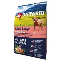 Ontario Dog Adult Large Lamb & Rice & Turkey - 2.25 kg
