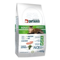 Ontario Cat Adult Castrate - 400 g