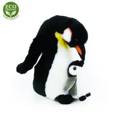 Rappa Plyšový tučniak s mláďaťom 22 cm ECO-FRIENDLY