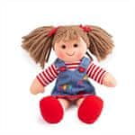 Bigjigs Toys Látková bábika Hattie 28 cm