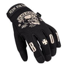 Black Heart Moto rukavice Rioter Farba čierna, Veľkosť S