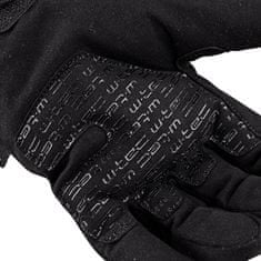 Black Heart Moto rukavice Rioter Farba čierna, Veľkosť S