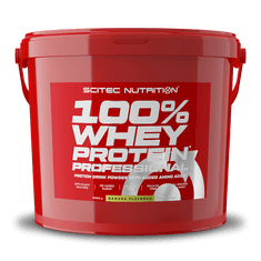 Scitec Nutrition  100% Whey Protein Professional 5000 g banán