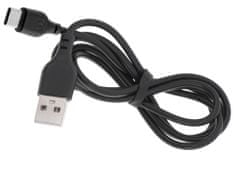 L-BRNO Duálna autonabíjačka USB + TYPE C Čierna