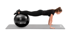 Hs Hop-Sport Gymnastická lopta s pumpou 70cm - čierna