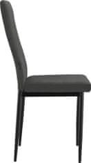 Danish Style Jedálenská stolička Kelly, čierna