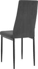Danish Style Jedálenská stolička Kelly, čierna