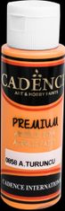 Cadence Akrylová farba Premium - svetlo oranžová / 70 ml