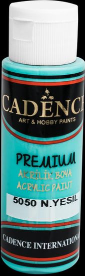 Cadence Akrylová farba Premium - tyrkysová svetlá / 70 ml