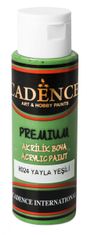 Cadence Akrylová farba Premium - zelená / 70 ml