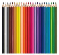 Pastelky Color'Peps Aqua 24 farieb + štetec
