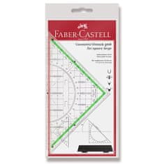 Faber-Castell Multifunkčný trojuholník TEKA s úchytom