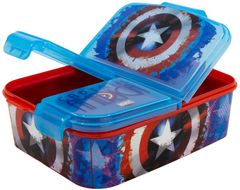 Stor Box na desiatu Avengers Captain America delený