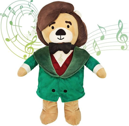 Vosego Chopin Virtuoso Bear prémiový plyšový medvedík hrajúci skladby Fryderyka Chopina