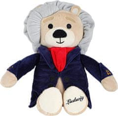 Vosego Beethoven Virtuoso Bear prémiový plyšový medvedík hrajúci skladby Ludwig Van Beethovena
