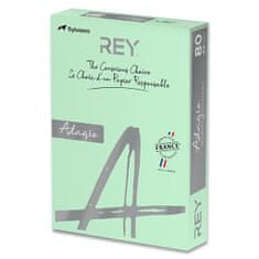 Farebný papier Rey Adagio pastelový, 500 listov, zelený