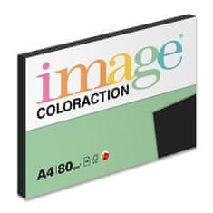 Image Farebný papier Coloraction 80 g, 100 listov, čierny