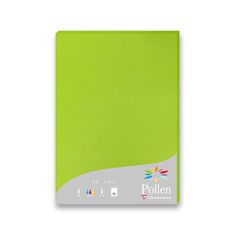 Farebná listová karta A4, 25 ks zelená, A4