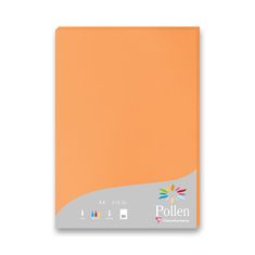 Clairefontaine Farebná listová karta A4, 25 ks oranžová, A4