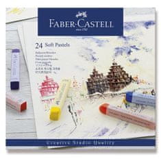 Faber-Castell Pastelové kriedy 24 farieb