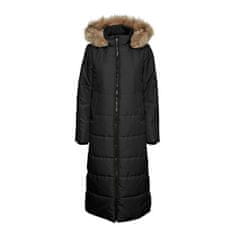 Vero Moda Dámsky kabát VMADDISON 10267116 Black (Veľkosť M)