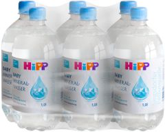 HiPP Baby prírodná minerálna voda neperlivá 6 x 1 l