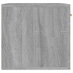 Vidaxl Nástenná skrinka, sivá sonoma 60x36,5x35 cm, kompozitné drevo