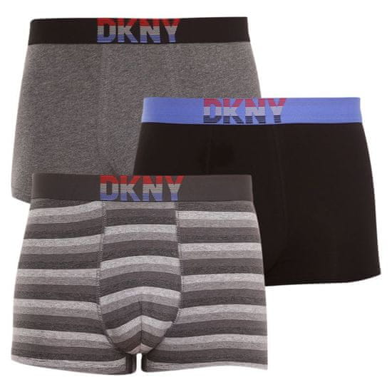 DKNY 3PACK pánske boxerky Hinton viacfarebné (U5_6660_DKY_3PKB)