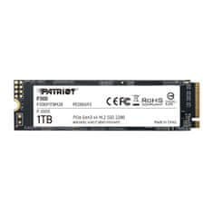 PATRIOT P300 1TB SSD / Interný / M.2 PCIe Gen3 x4 NVMe 1.3 / 2280