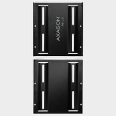 AXAGON RHD-125B, kovový rámček pre 1x 2.5" HDD/SSD do 3.5" pozície, čierny