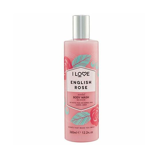 I Love Cosmetics Sprchový gél English Rose ( Body Wash) 360 ml