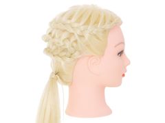 Aga Kadernícka hlava - školenie - prírodné blond vlasy