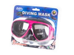 Aga Potápačská maska plavecké okuliare ružové