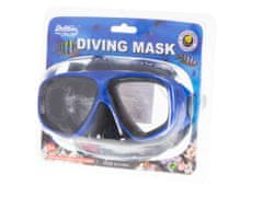 Potápačská maska plavecké okuliare čierne