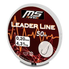 MS Range náväzcový vlasec Leader Line 0,16 mm 50 m