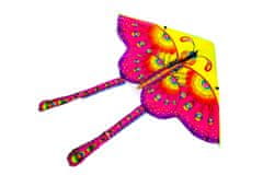 Aga Drak veľký 90cm motýľ mix farieb