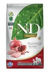 N&D N & D PRIME DOG Adult M / L Chicken & Pomegranate 2,5kg
