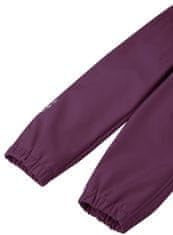 Reima dievčenské softshellové nohavice Oikotie 5100010A-4960, fialová, 92