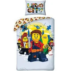Halantex Bavlnené posteľné obliečky LEGO CITY Adventures