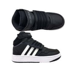 Adidas Obuv čierna 25.5 EU Hoops Mid 30 AC I
