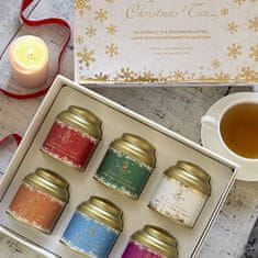 La Via del Té La Via Del Té, darčeková krabička čajov Christmas Tea 230g - v balení 6 čajov
