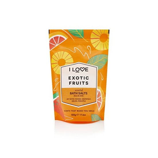 I Love Cosmetics Kúpeľová soľ Exotic Fruit (Bath Salts) 500 g