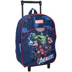 Vadobag Detský cestovný kufor na kolieskach Avengers