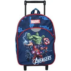 Vadobag Detský cestovný kufor na kolieskach Avengers