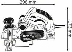BOSCH Professional ručný hoblík GHO 40-82 C (060159A76A)