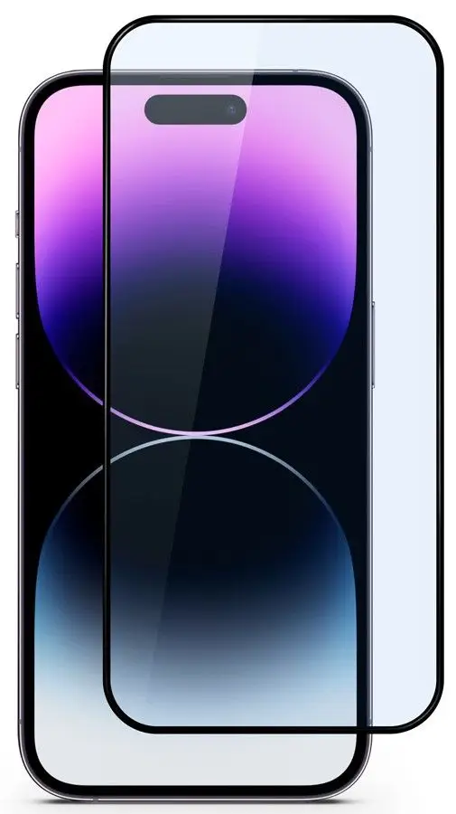 EPICO Hero ochranné sklo pre iPhone 14 Pro Max, číre/čierne, 69512151300001