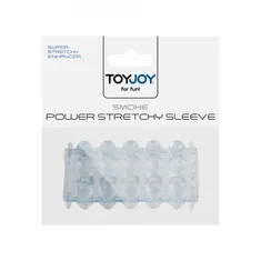 Toy Joy Transparentný návlek na penis s výstupkami Super Stretchy Enhancer